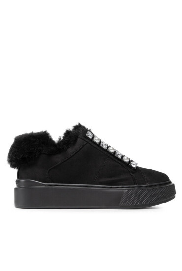 Guess Сникърси FL8HY3 ESU12 BLACK - Mera.bg