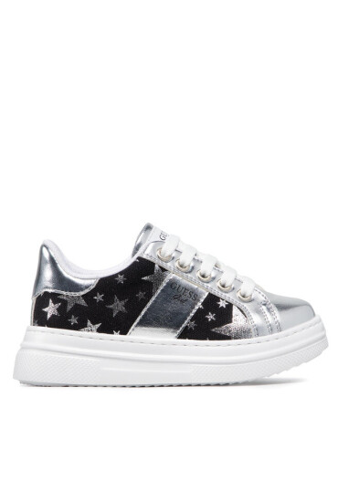 Guess Сникърси Wilma Star FI5WIM FAB12 SILVE - Mera.bg