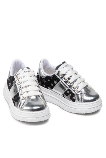 Guess Сникърси Wilma Star FI5WIM FAB12 SILVE - Mera.bg