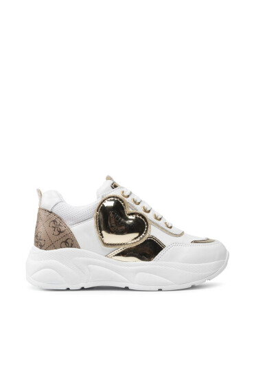Guess Сникърси FI7CLA LEA12 Бял - Mera.bg