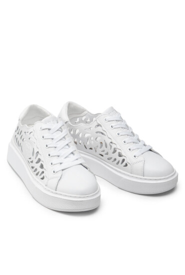 Guess Сникърси Pepzi FL5PPZ LEA12 WHITE - Mera.bg