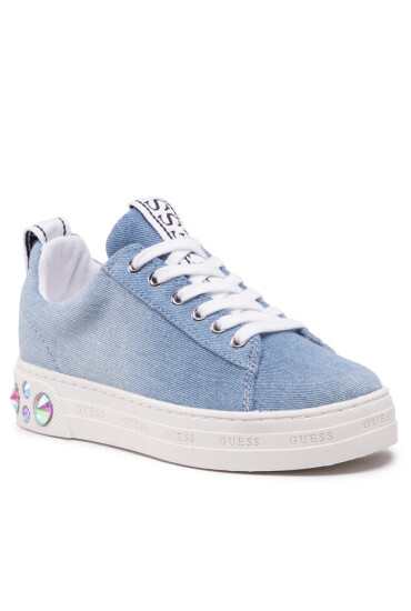 Guess Сникърси Rivet4 FL6RV4 DEN12 BLUE - Mera.bg
