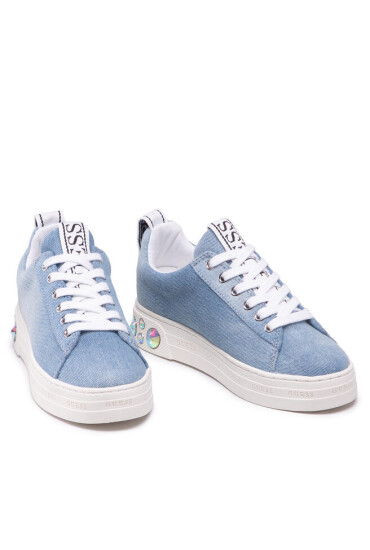 Guess Сникърси Rivet4 FL6RV4 DEN12 BLUE - Mera.bg