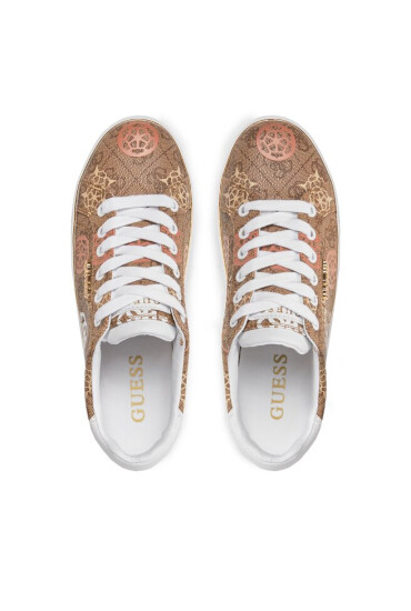 Guess Сникърси Beckie10 FLPB10 FAL12 Бежов - Mera.bg