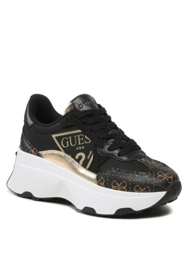Guess Сникърси Calebb5 FL7C5B FAL12 BLKBR - Mera.bg