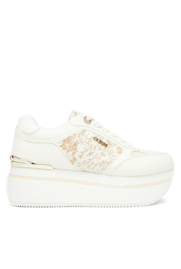 Guess Сникърси FLTCM8 ELE12 Бял - Mera.bg