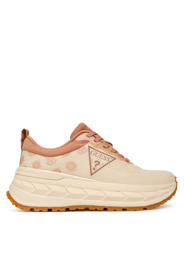 Guess Сникърси FLTRUN FAB12 Бежов - Mera.bg
