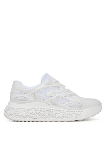 Guess Сникърси FLTSWA LEA12 Бял - Mera.bg