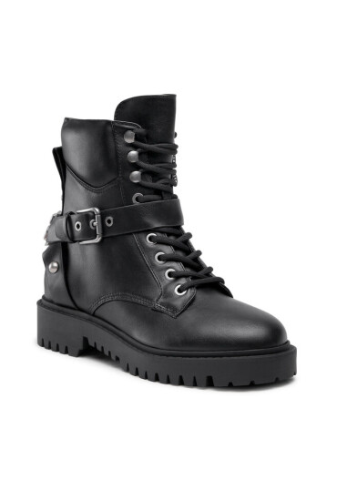 Guess Туристически oбувки FL8OND LEA10 Черен - Mera.bg