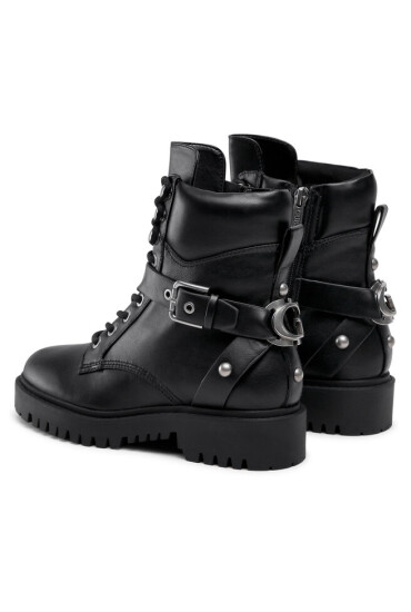 Guess Туристически oбувки FL8OND LEA10 Черен - Mera.bg