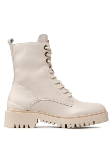 Guess Туристически oбувки Olone FL7OLO LEA10 IVORY - Mera.bg