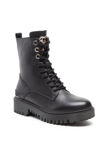 Guess Туристически oбувки Olone FL7OLO LEA10 BLACK - Mera.bg