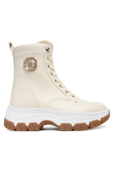 Guess Зимни обувки FLFBNZ ELE12 Екрю - Mera.bg