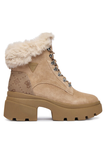 Guess Зимни обувки FLFYRL SUE10 Бежов - Mera.bg