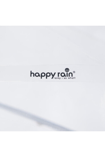 Happy Rain Чадър Long Domeshape 40974 White - Mera.bg