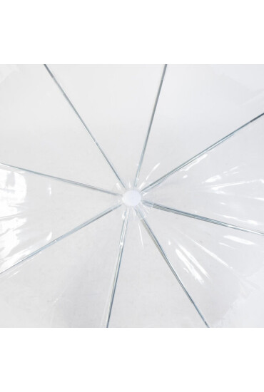 Happy Rain Чадър Long Domeshape 40974 White - Mera.bg