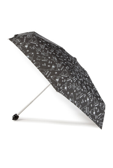 Happy Rain Чадър Ultra Mini Cats 43405 Черен - Mera.bg