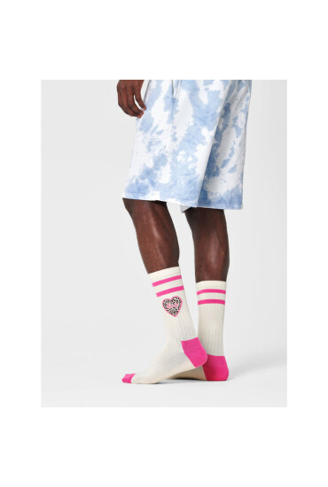 Happy Socks Чорапи дълги дамски BAY01-1700 Бежов - Mera.bg