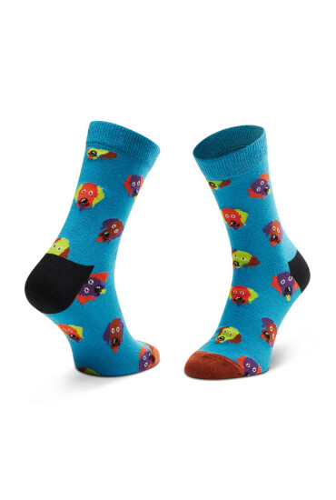 Happy Socks Чорапи дълги детски KDOG01-6300 Син - Mera.bg