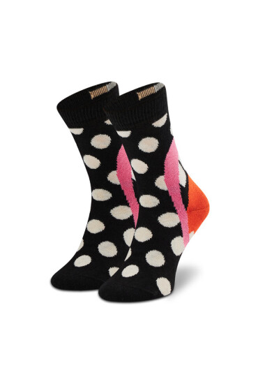 Happy Socks Чорапи дълги детски KLAU01-0200 Черен - Mera.bg