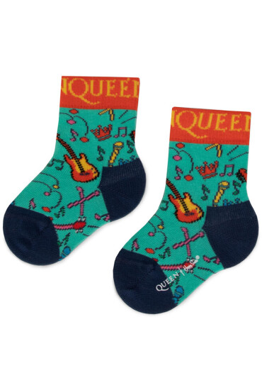 Happy Socks Чорапи дълги детски KQUE01-6700 Цветен - Mera.bg