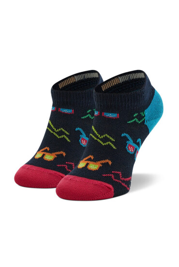 Happy Socks Чорапи къси детски KSND05-6500 Тъмносин - Mera.bg
