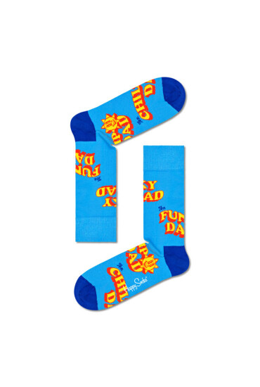 Happy Socks Комплект 3 чифта дълги чорапи мъжки XFOT08-6300 Цветен - Mera.bg