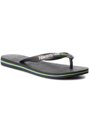 Havaianas Джапанки Brasil Logo 41108501069 Black/Black - Mera.bg