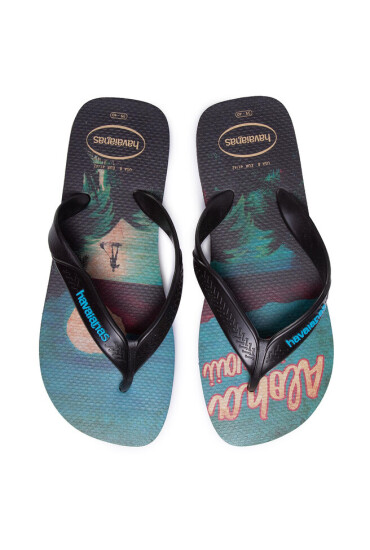 Havaianas Джапанки Surf Fc 40000477661 Black/Black/Turqu - Mera.bg