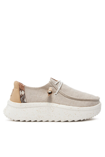 Hey Dude Обувки Wendy Peak Woven 40413-106 Бежов - Mera.bg