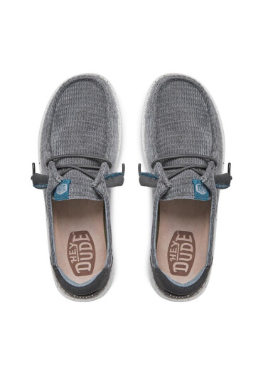 Hey Dude Обувки Wendy Wave Corduroy 40195-025 Сив - Mera.bg