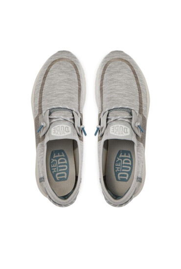Hey Dude Сникърси Sirocco Dual Knit 40184-007 Сив - Mera.bg