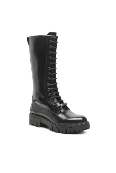 Hugo Ботуши Axel Mid Boot 50481211 10222481 01 Черен - Mera.bg