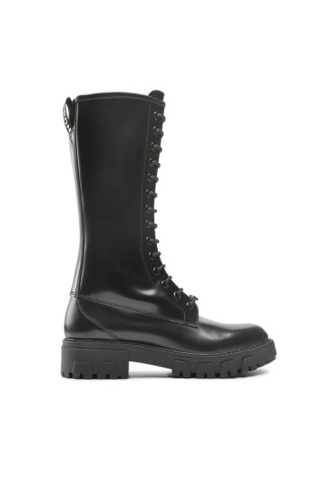 Hugo Ботуши Axel Mid Boot 50481211 10222481 01 Черен - Mera.bg