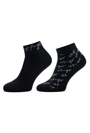 Hugo Чорапи къси дамски 50491544 Black 1 - Mera.bg