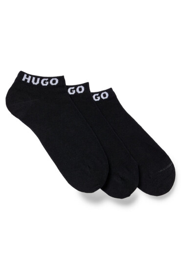 Hugo Чорапи къси мъжки 50480217 Black 1 - Mera.bg