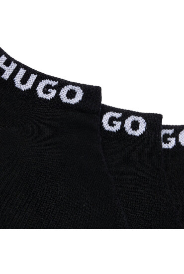 Hugo Чорапи къси мъжки 50480217 Black 1 - Mera.bg