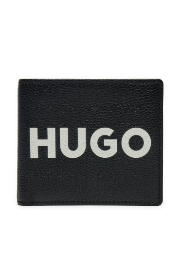 HUGO Портфейл Malick 50536039 Черен - Mera.bg