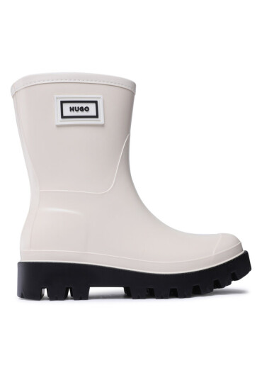 Hugo Гумени ботуши Athena Bootie 50475454 10243560 01 Open White 111 - Mera.bg