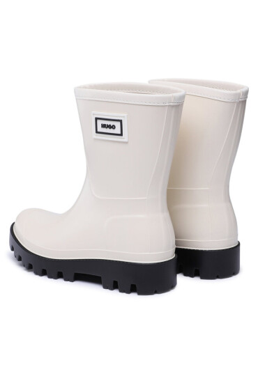 Hugo Гумени ботуши Athena Bootie 50475454 10243560 01 Open White 111 - Mera.bg