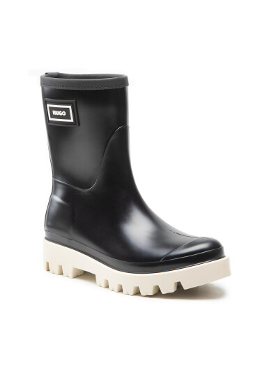 Hugo Гумени ботуши Athena Bootie 50475454 10243560 01 Black 003 - Mera.bg