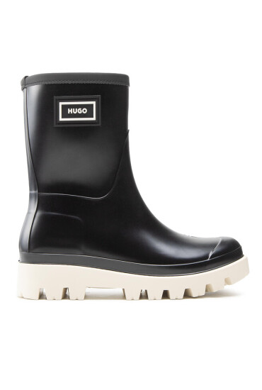 Hugo Гумени ботуши Athena Bootie 50475454 10243560 01 Black 003 - Mera.bg