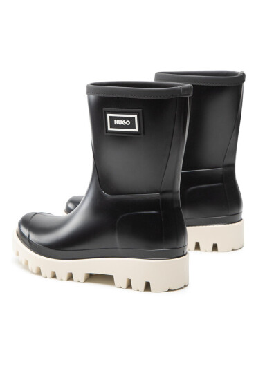 Hugo Гумени ботуши Athena Bootie 50475454 10243560 01 Black 003 - Mera.bg