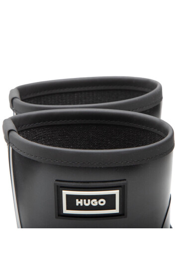 Hugo Гумени ботуши Athena Bootie 50475454 10243560 01 Black 003 - Mera.bg