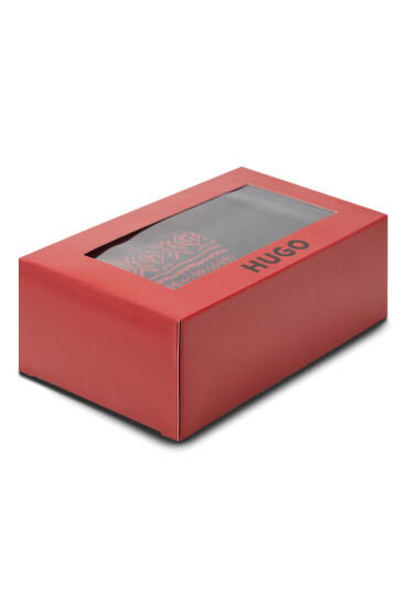 Hugo Комплект 2 чифта дълги чорапи мъжки 2p Giftset Xmas Cc 50484102 001 - Mera.bg