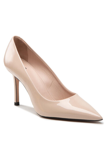 Hugo Обувки на ток Ines Pump 85-P 50480764 10233188 01 Light Beige 272 - Mera.bg