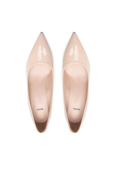 Hugo Обувки на ток Ines Pump 85-P 50480764 10233188 01 Light Beige 272 - Mera.bg