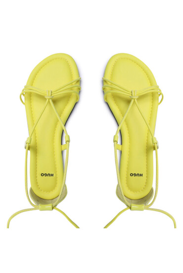 Hugo Сандали GraceMignonFlatS-C 50475372 10239116 01 Bright Yellow 735 - Mera.bg