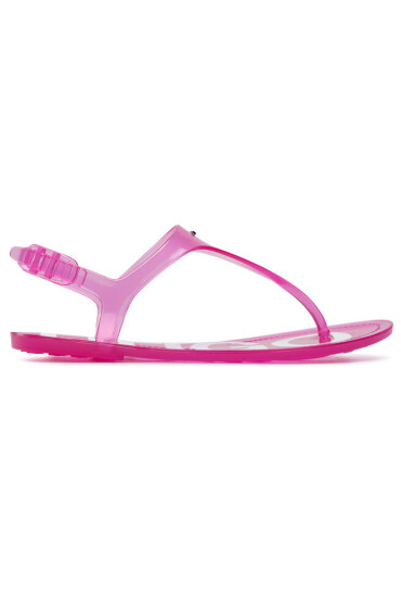 Hugo Сандали Emma Flat Sandal-Tr 50456154 10226118 01 Bright Pink 671 - Mera.bg