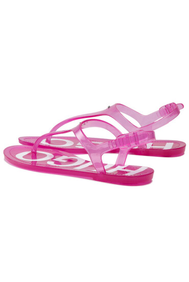 Hugo Сандали Emma Flat Sandal-Tr 50456154 10226118 01 Bright Pink 671 - Mera.bg